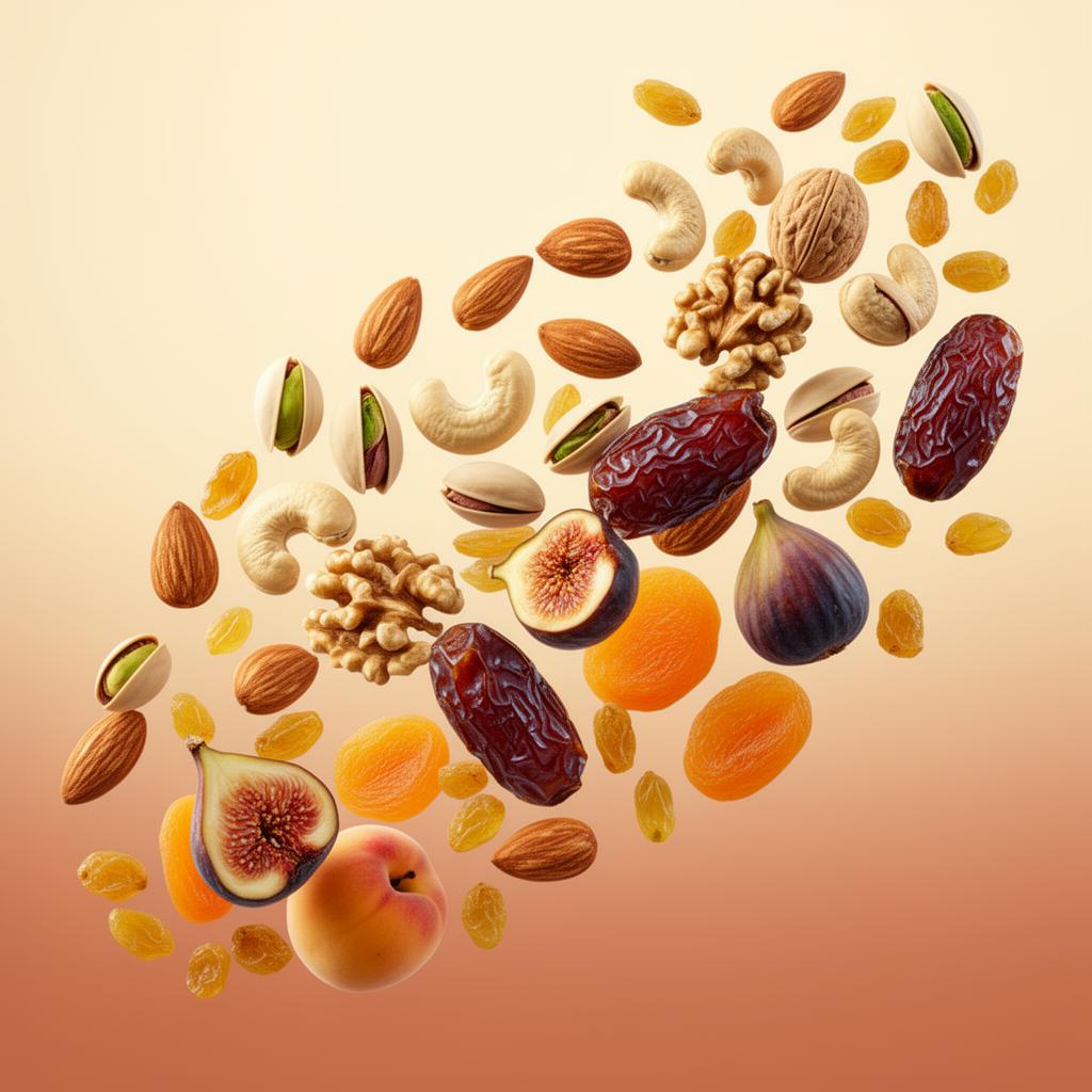 Heritage arrangement of premium dry fruits and nuts